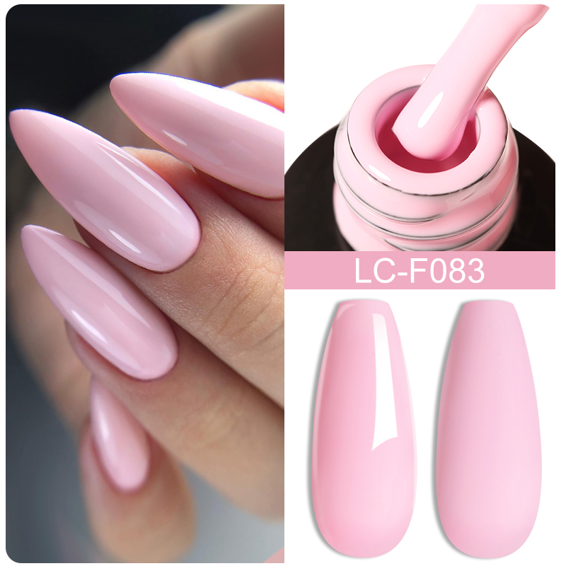 Resin Art Varnish - LILYCUTE Nail Gel Polish 7ML Pink