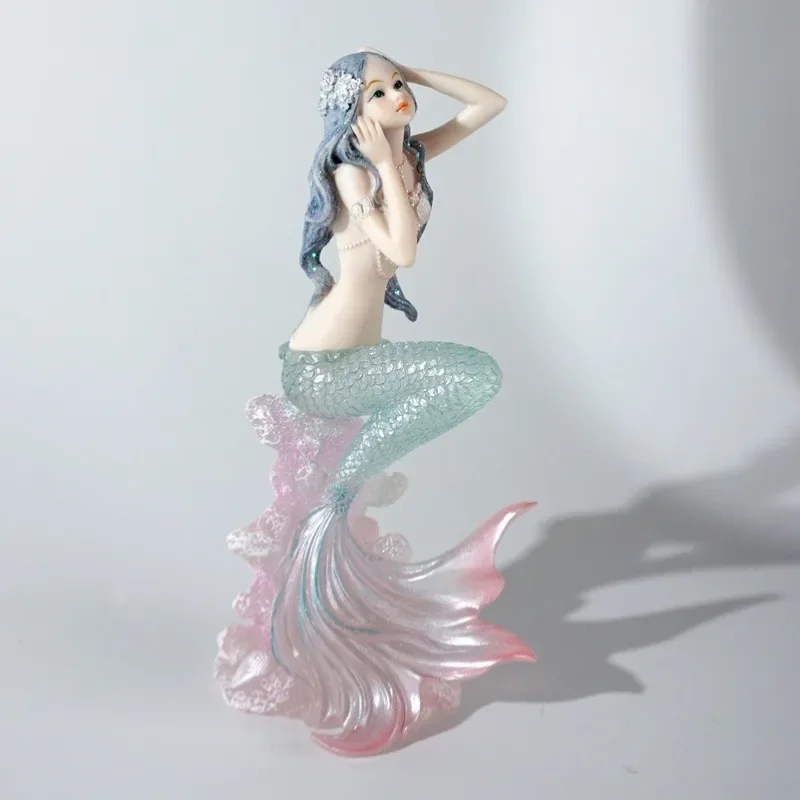 Resin Art Ocean - Exquisite Resin Mermaid Coral Sea Wave