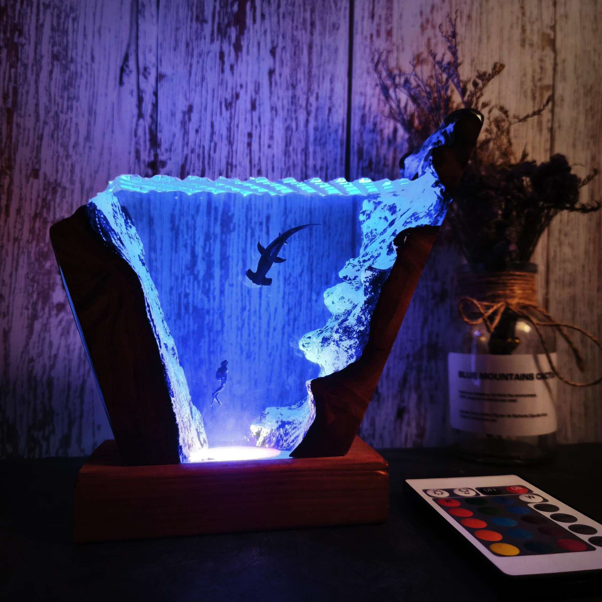 Resin Art Ocean - 6 * 4-inch Ocean Series Diver