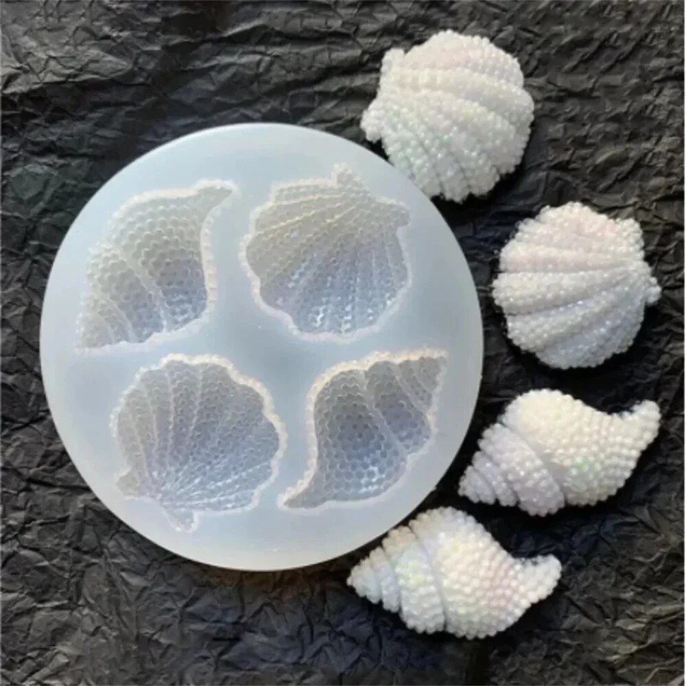 Silicone Mold Ocean - Seashell Conch Ocean Chocolate Mold Silicone