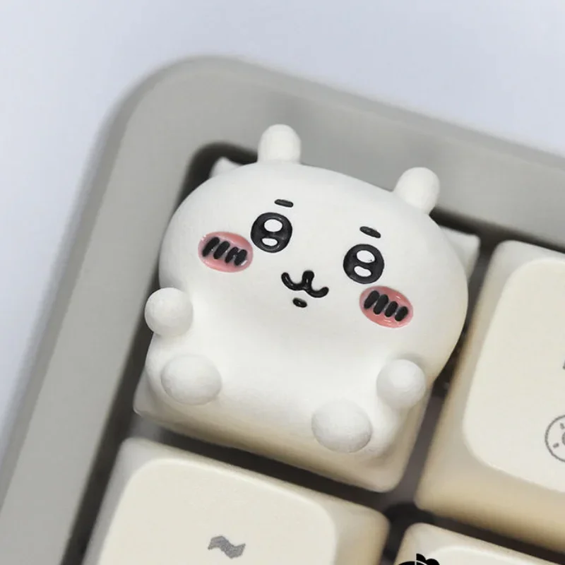 Resin Art Anime - Kawaii Hachiware Chikawa Mechanical Keyboard Cap