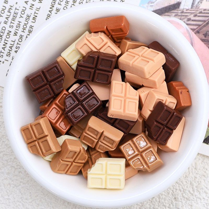 Resin Art Alphabet - 30Pcs New Cute Resin Cartoon Simulated