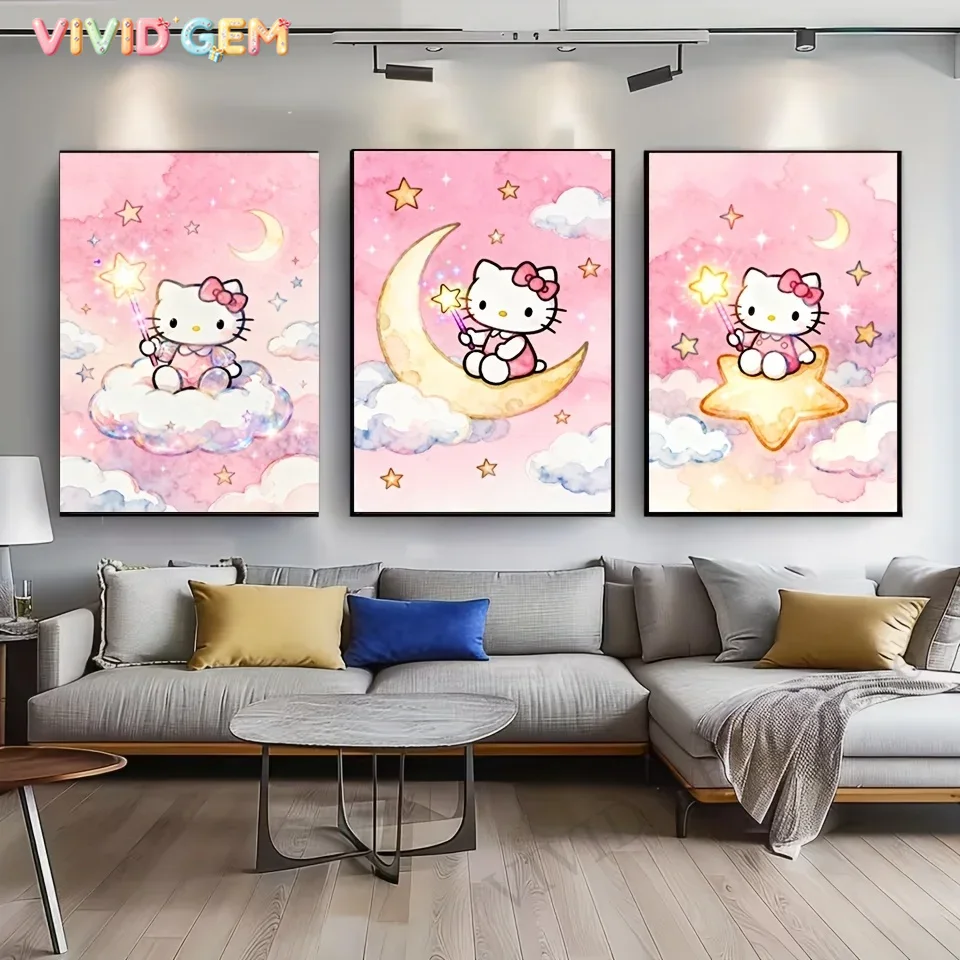 Resin Art Anime - VIVID GEM Sanrio Cartoon Anime Moon