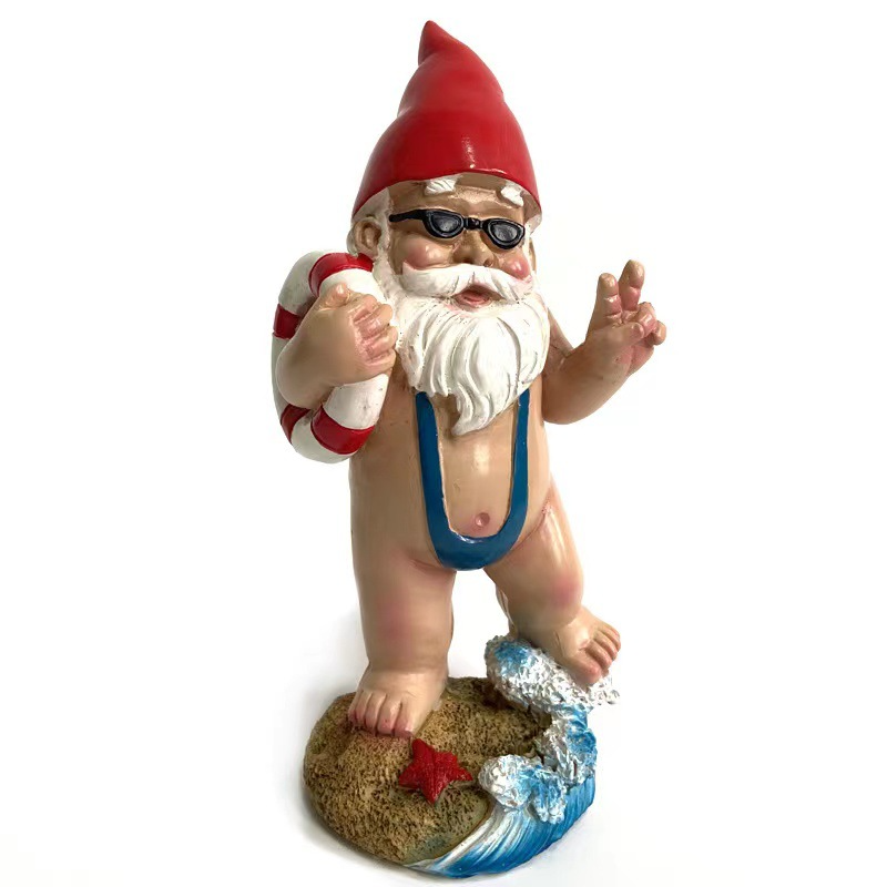 Resin Art Ocean - Cross-Border Ocean Wave Surfing Dwarf Decoration