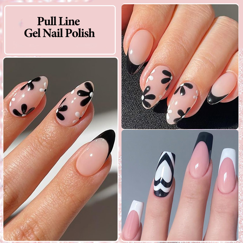 LILYCUTE 5ML Black White Liner - Resin Art Varnish review and price