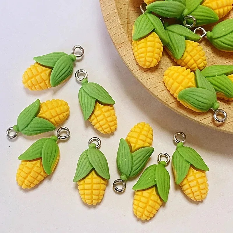 20Pcs Funny Mini Corn Vegetabl - Resin Art Pendant review and price