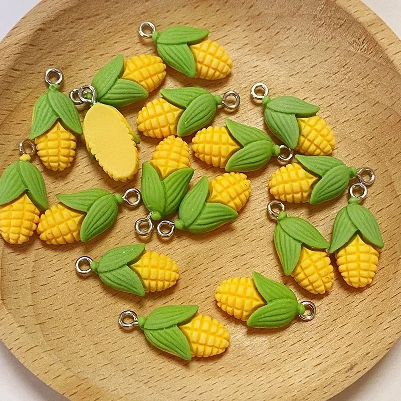 20Pcs Funny Mini Corn Vegetabl - Resin Art Pendant review and price