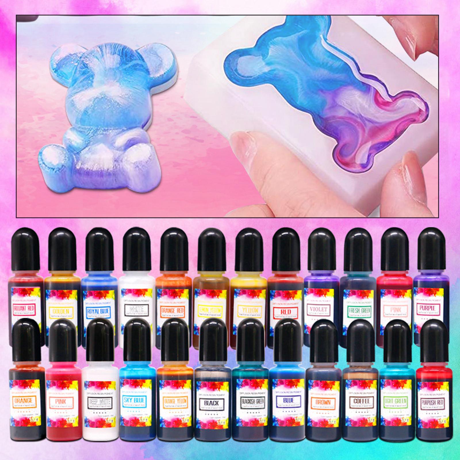 24Pcs Alcohol Inks Epoxy Resin - Resin Pigment Alcohol Ink review and price