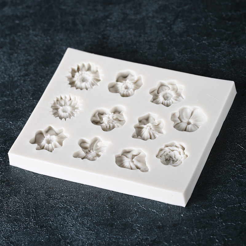 Sunflower Rose Flowers Shape S - Silicone Mold Ocean review and price