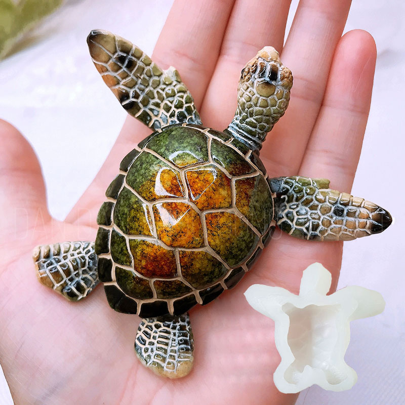 3D Sea Turtle Epoxy Resin Mold - Resin Art Beach review and price