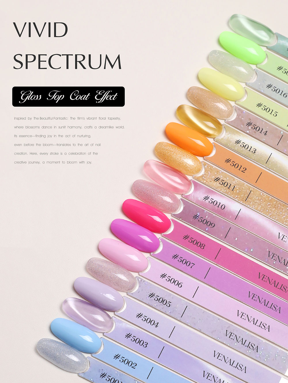 Venalisa V6 Nail Gel Polish He - Resin Art All review and price