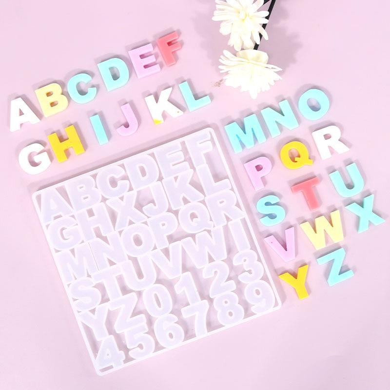 Alphabet Epoxy Resin Silicone  - Resin Art Alphabet review and price