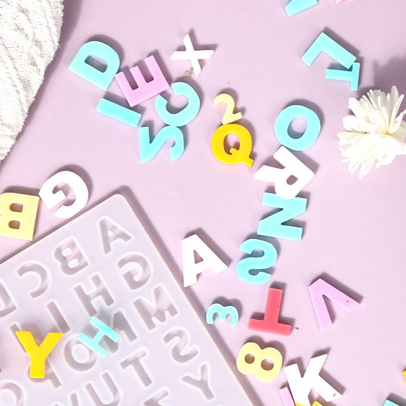 Alphabet Epoxy Resin Silicone  - Resin Art Alphabet review and price