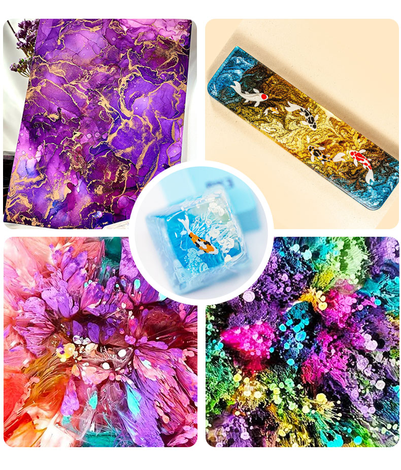 10ml Alcohol Ink Art Epoxy Res - Resin Pigment Alcohol Ink review and price