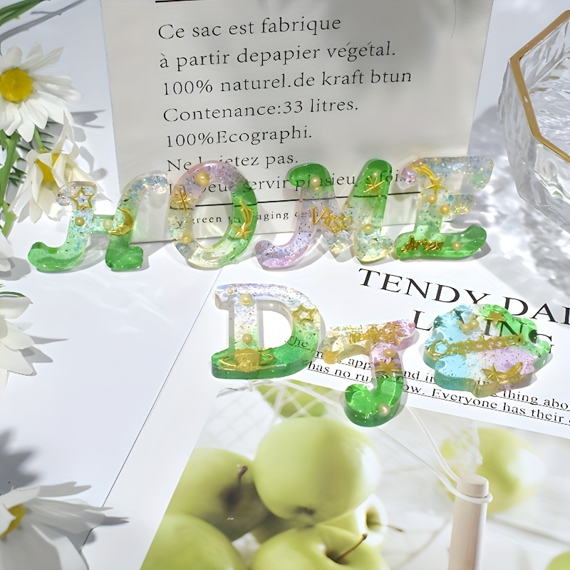 Resin casting mold A style mir - Resin Art Alphabet review and price