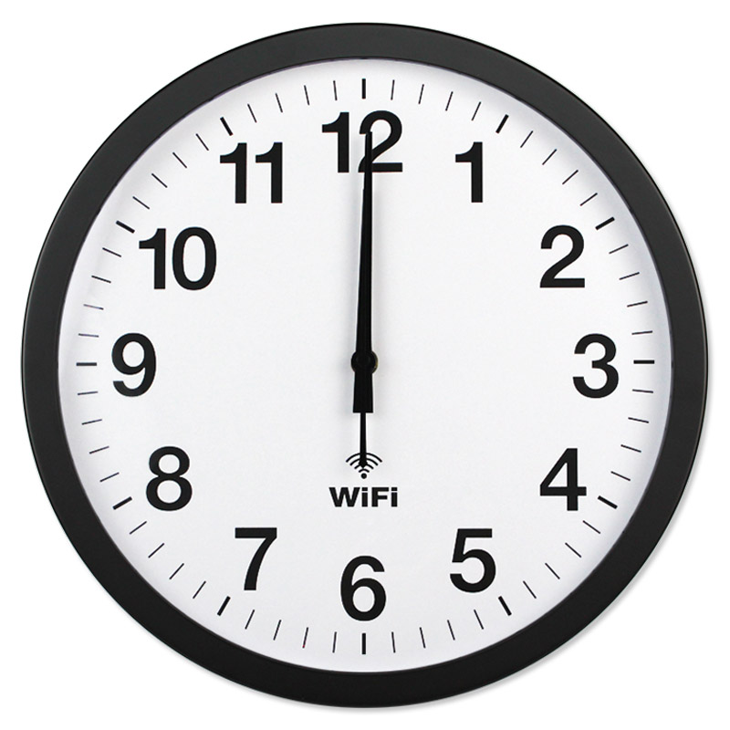 Smart clock WIFI automatic tim - Resin Art Wall Clock review and price