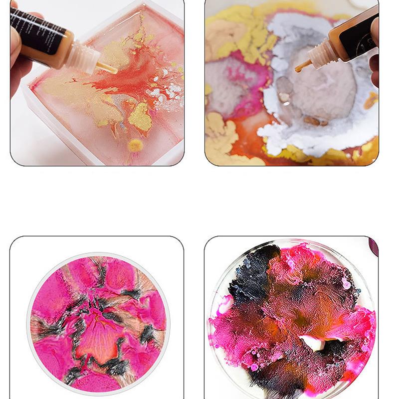 1 Set Art Ink Alcohol Epoxy Re - Resin Pigment Alcohol Ink review and price