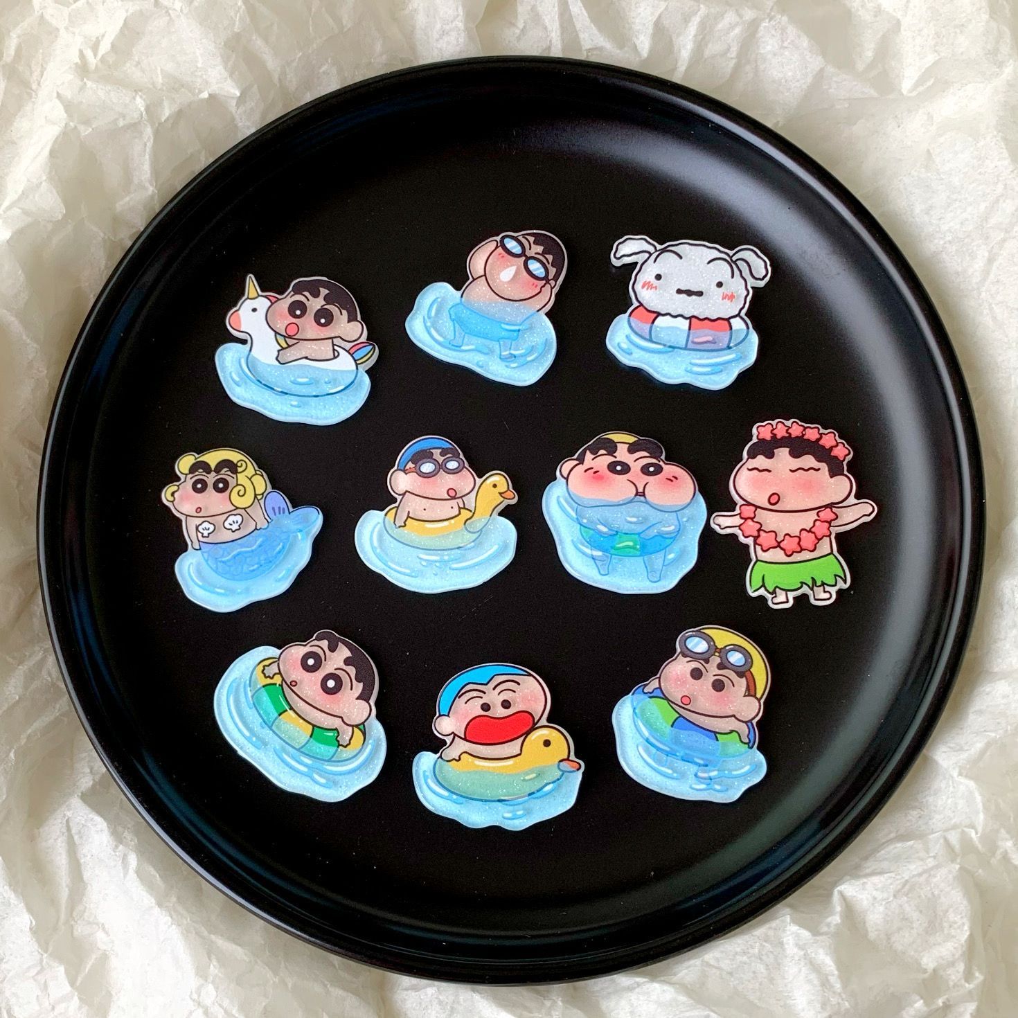 Crayon Shin-chan resin accesso - Resin Art Accessories review and price