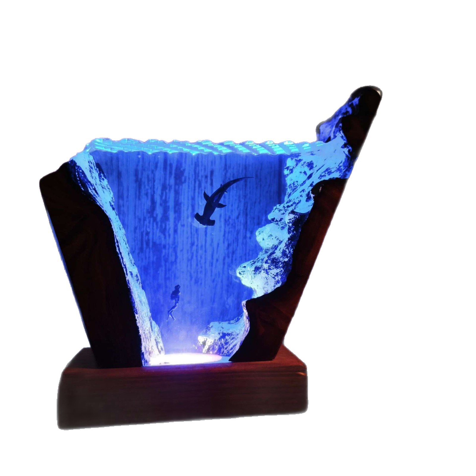 6 * 4-inch Ocean Series Diver  - Resin Art Ocean review and price