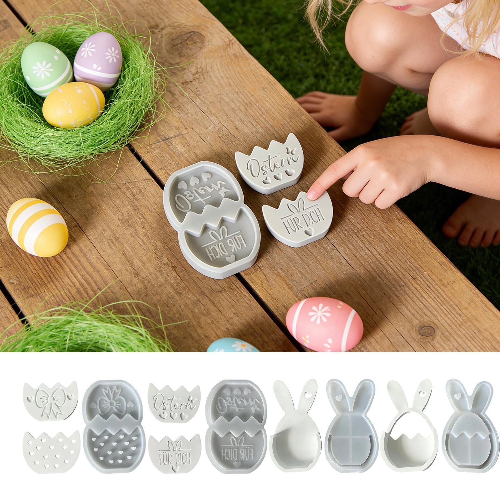 Silicone Easter Egg Molds Bunn - Resin Art Easy review and price