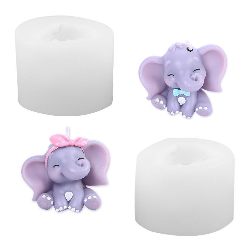 Cute 3D Elephant Silicone Cand - Resin Art Easy review and price