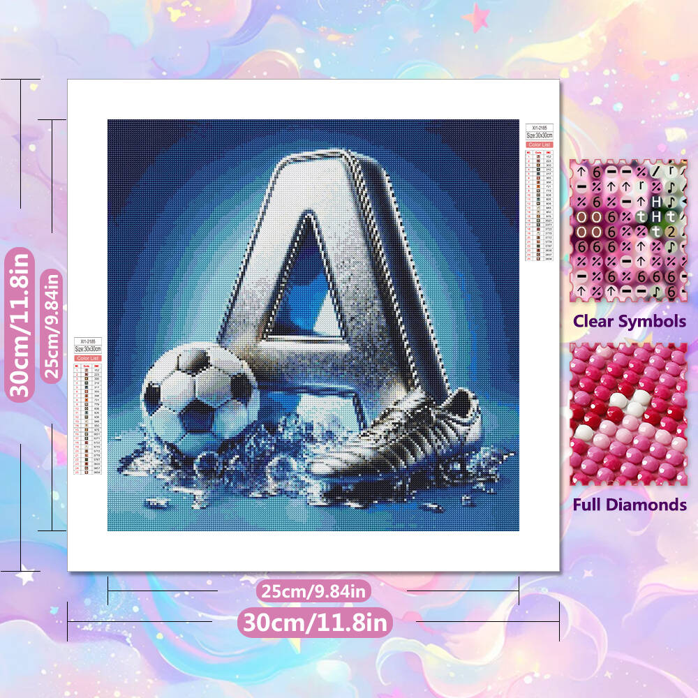 EverShine Diamond Mosaic Lette - Resin Art Alphabet review and price