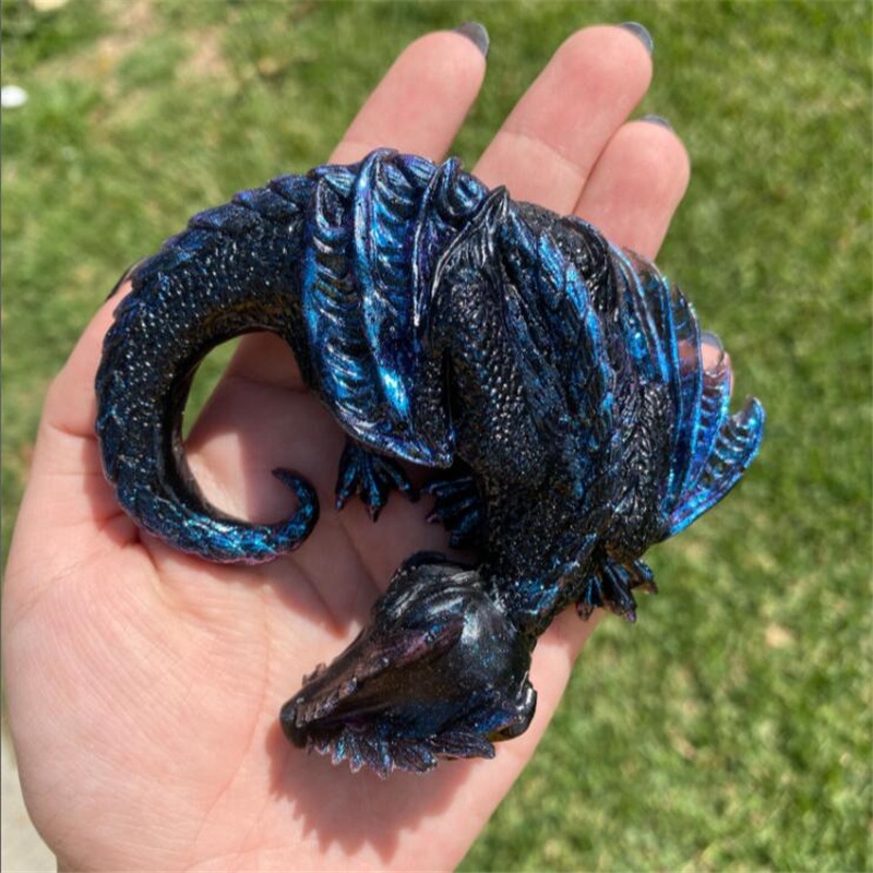 3 Styles Mirror Sleepy Dragon  - Resin Art Supplies review and price