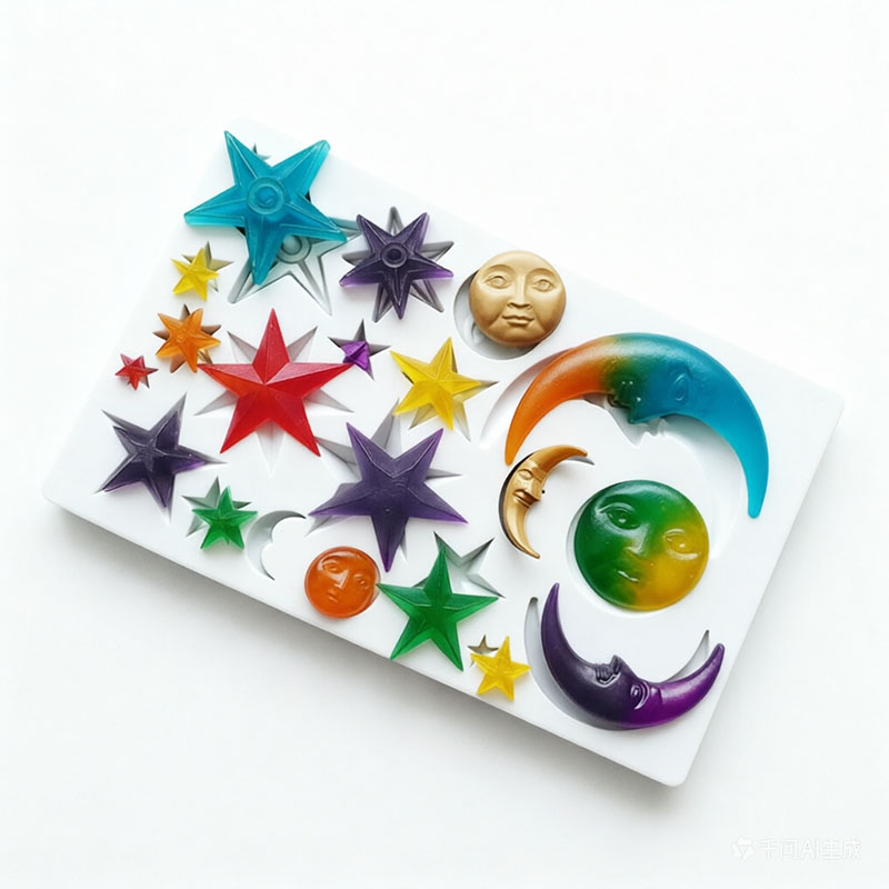 Sun Face Moon Stars Polymer Cl - Resin Art Supplies review and price