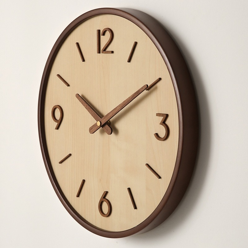 Modern Wooden Silent Art Wall  - Resin Art Wall Clock review and price