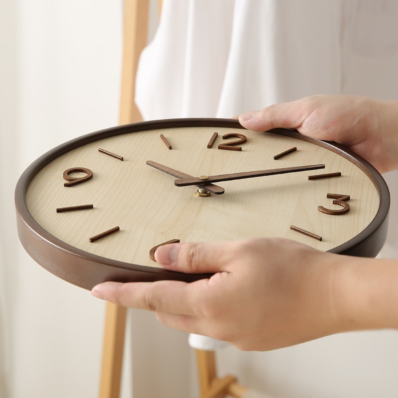 Modern Wooden Silent Art Wall  - Resin Art Wall Clock review and price