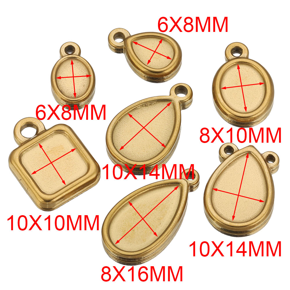 5pcs Stainless Steel Square Dr - Resin Art Supplies review and price