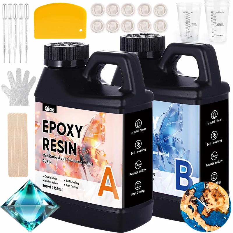 Anti-Yellowing Crystal Clear E - Resin Art Easy review and price