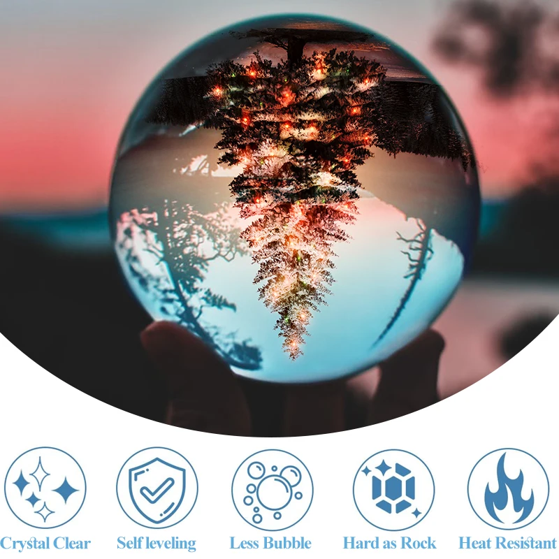 Anti-Yellowing Crystal Clear E - Resin Art Easy review and price