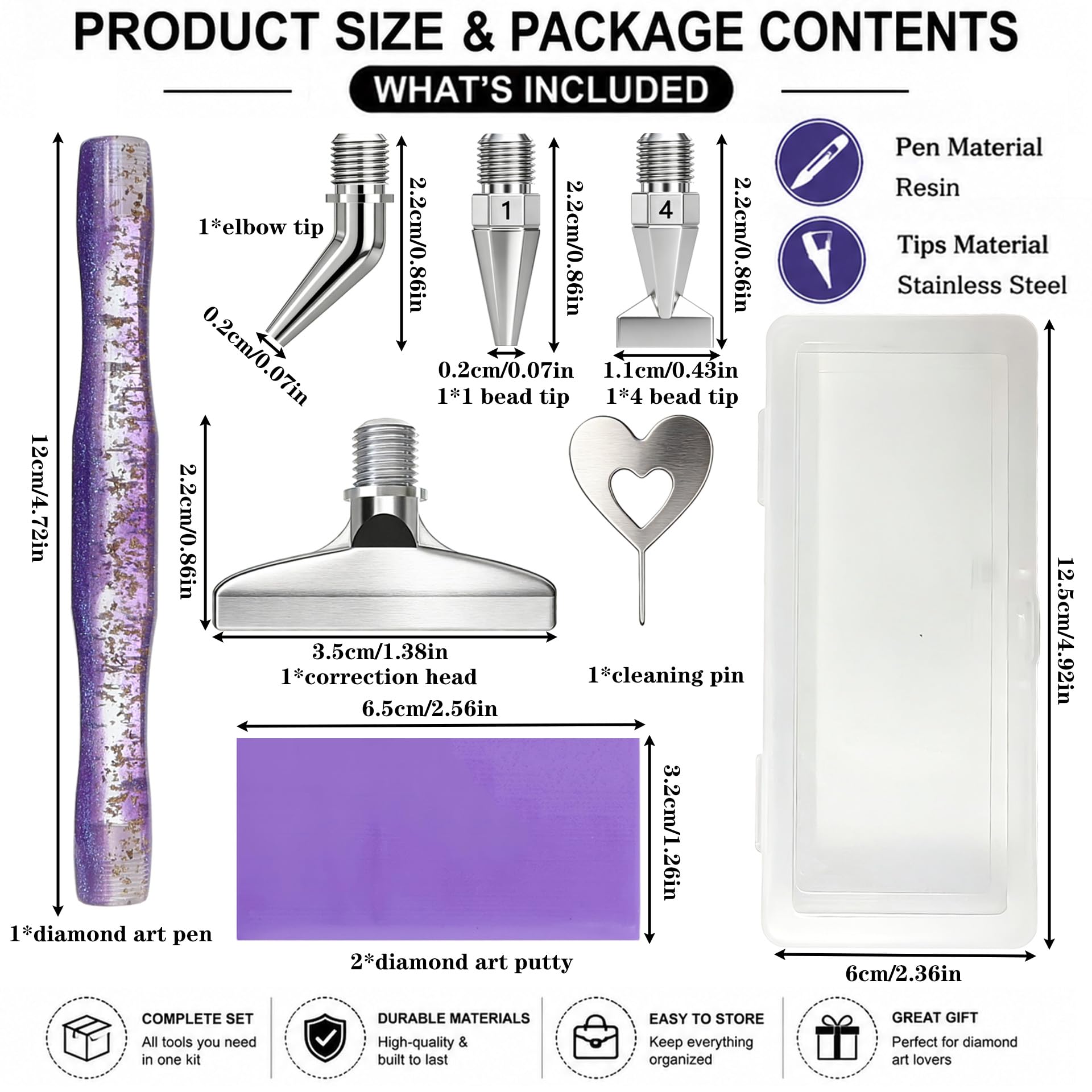 Diamond painting art pen, with - Resin Art Painting review and price