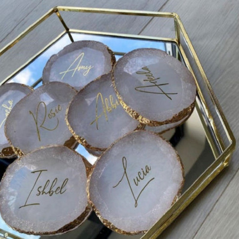 Personalised Resin Style Agate - Resin Art Alphabet review and price