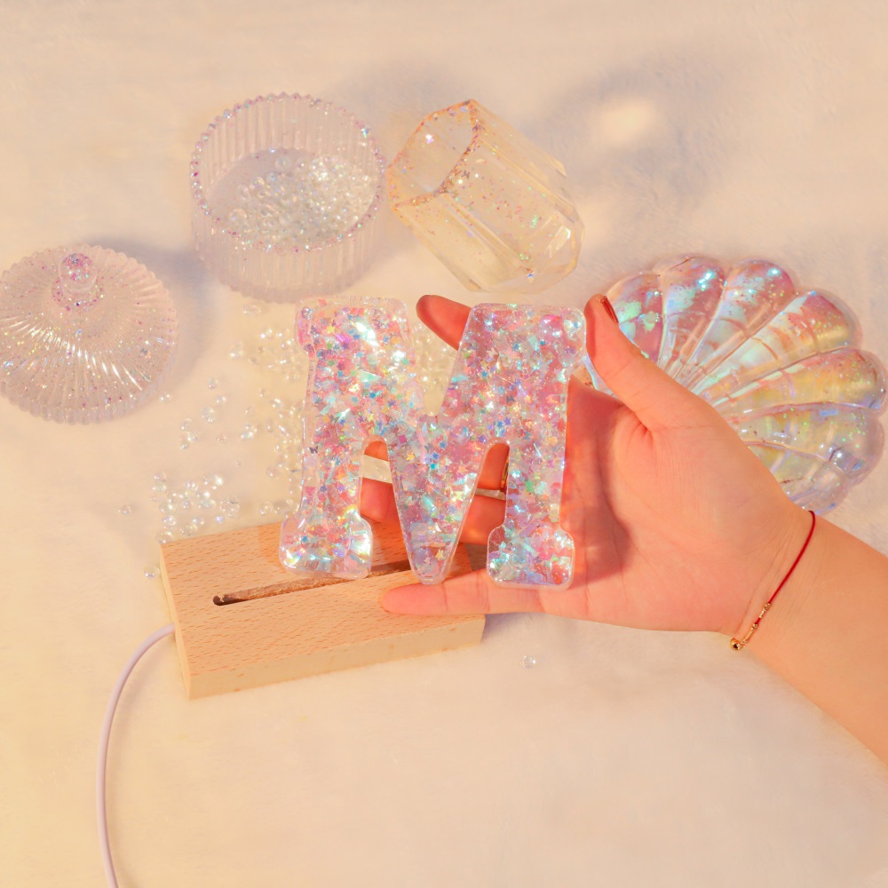 3Sizes A to Z Letter Silicone  - Resin Art Alphabet review and price