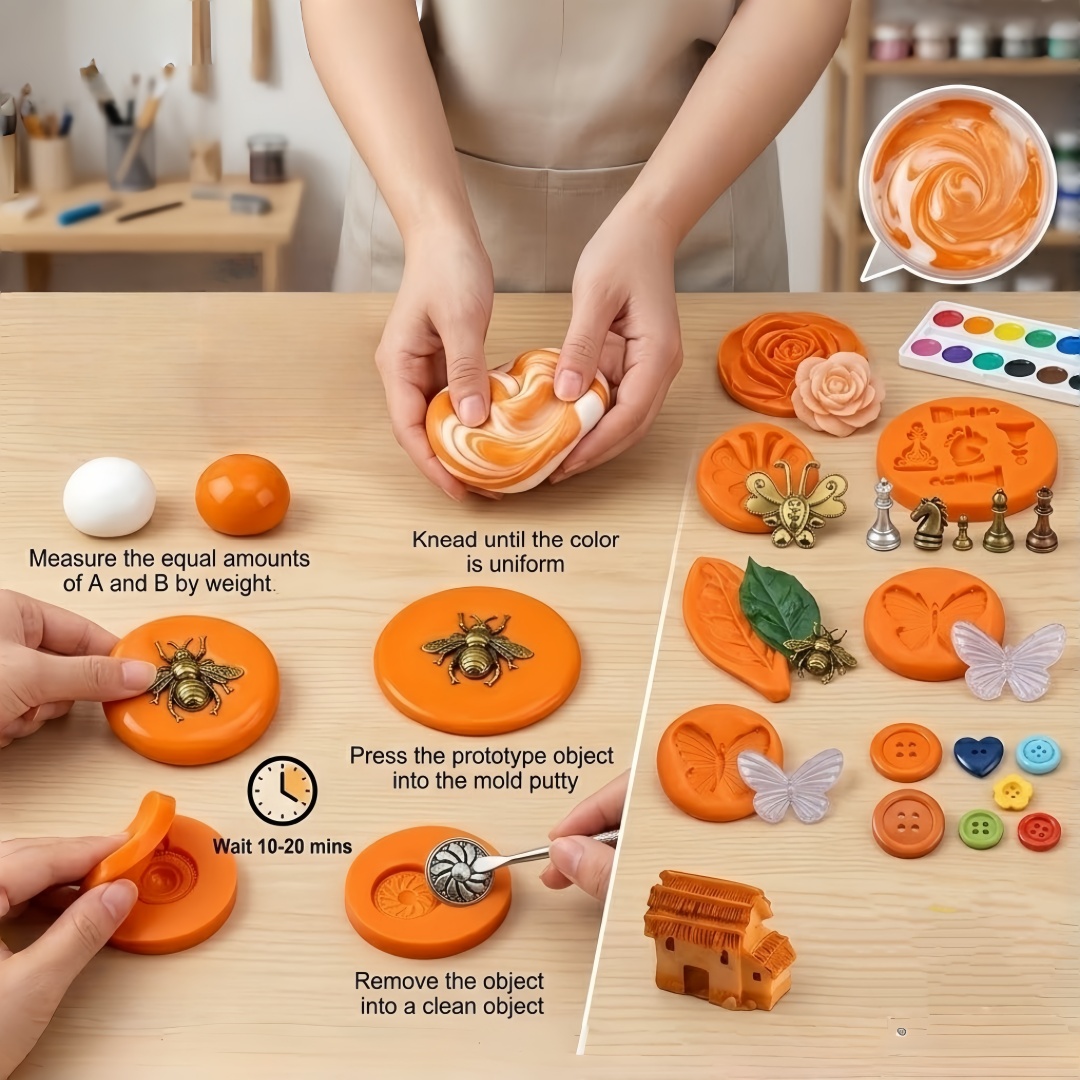 Silicone Putty DIY Crafting Se - Resin Art Accessories review and price