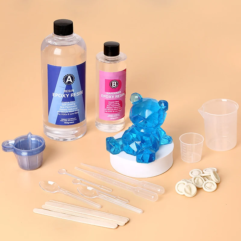 Epoxy Resin Kit Crystal Clear  - Resin Art Easy review and price