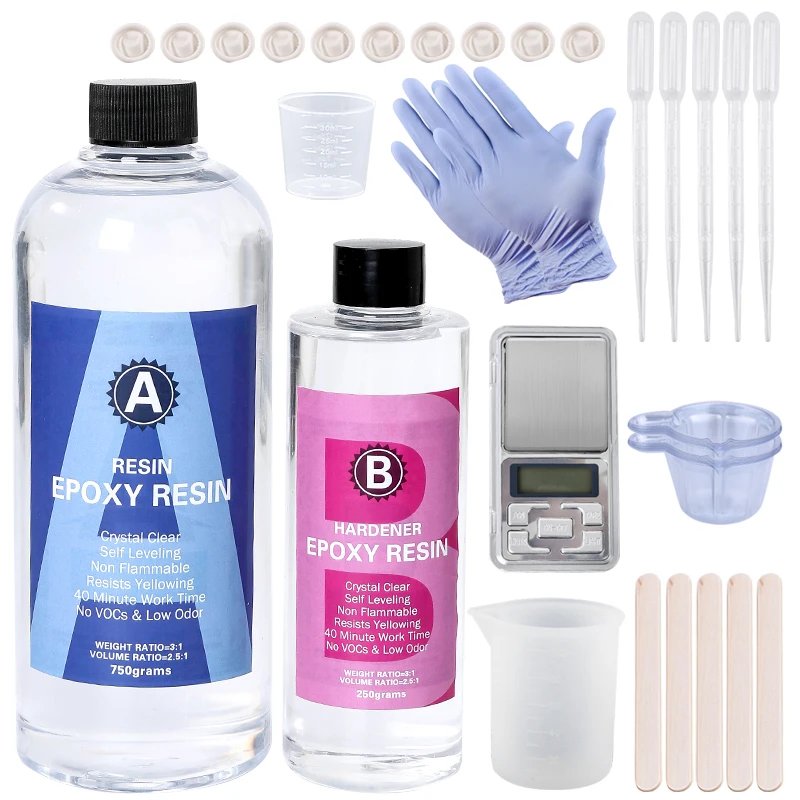 Epoxy Resin Kit Crystal Clear  - Resin Art Easy review and price