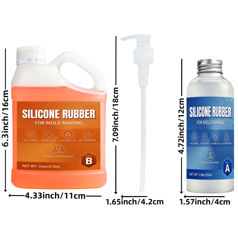 Durable Liquid Rubber Material - Resin Art Accessories review and price