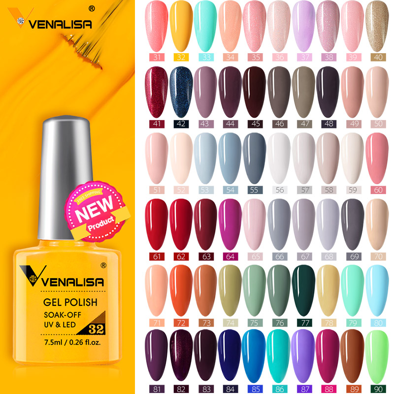 VENALISA Nail Gel Polish Semi  - Resin Art Varnish review and price