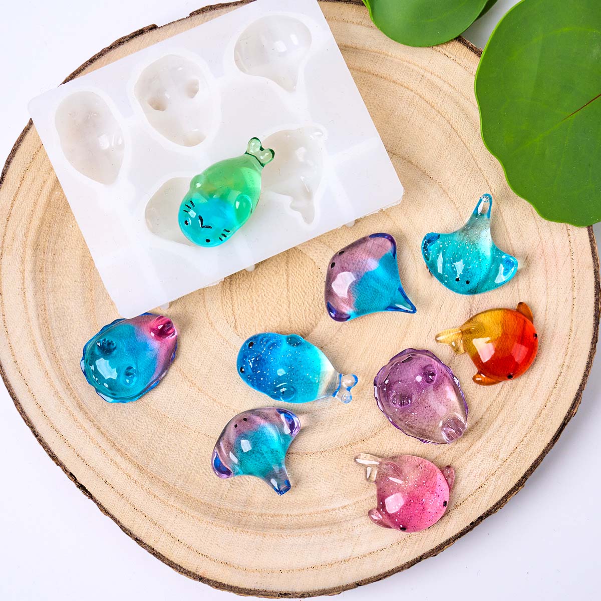 3D Healing Kawaii Manta Ray Wh - Silicone Mold Ocean review and price