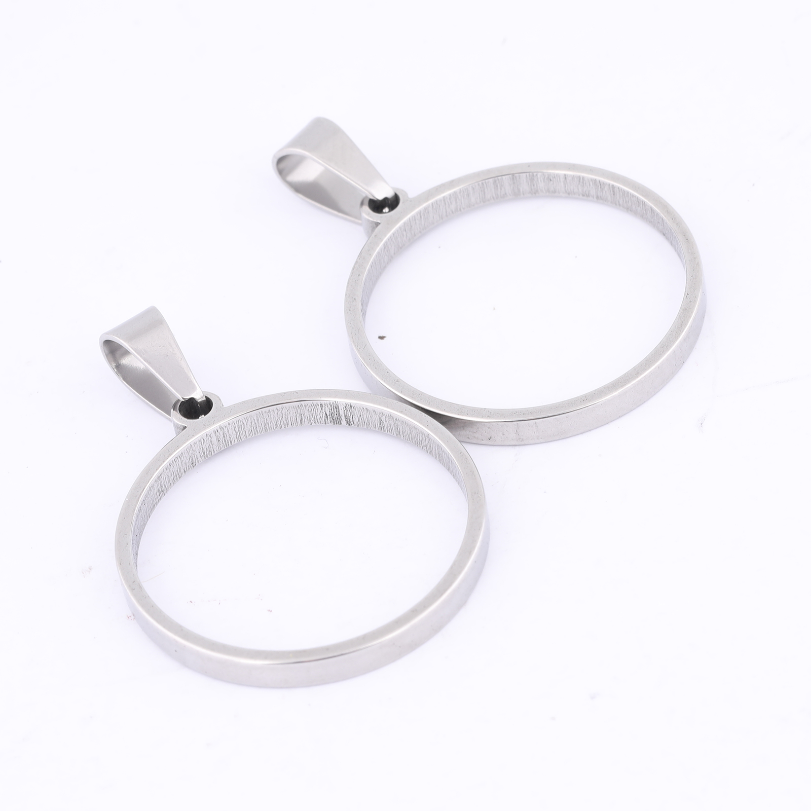 10pcs 25mm Round Open Bezel Ch - Resin Art Pendant review and price