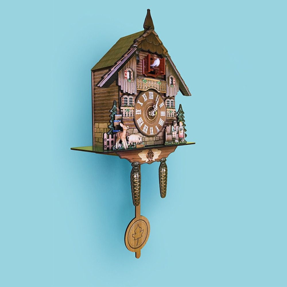 Clock Wall Wooden Wood Pendulu - Resin Art Wall Clock review and price
