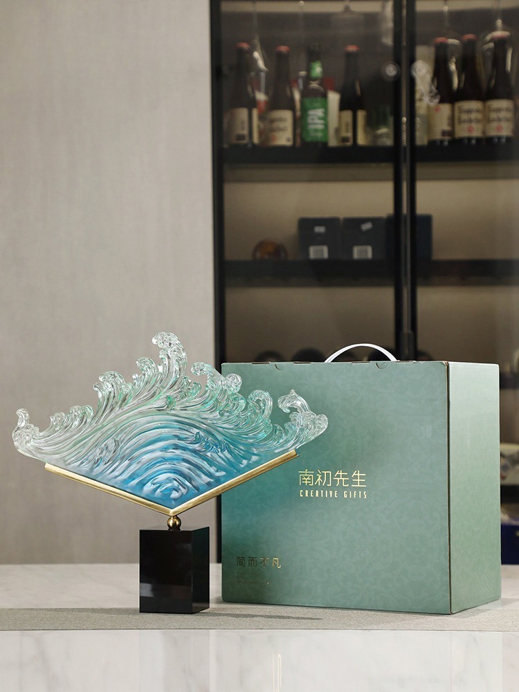 Transparent Gradient Ocean Wav - Resin Art Ocean review and price