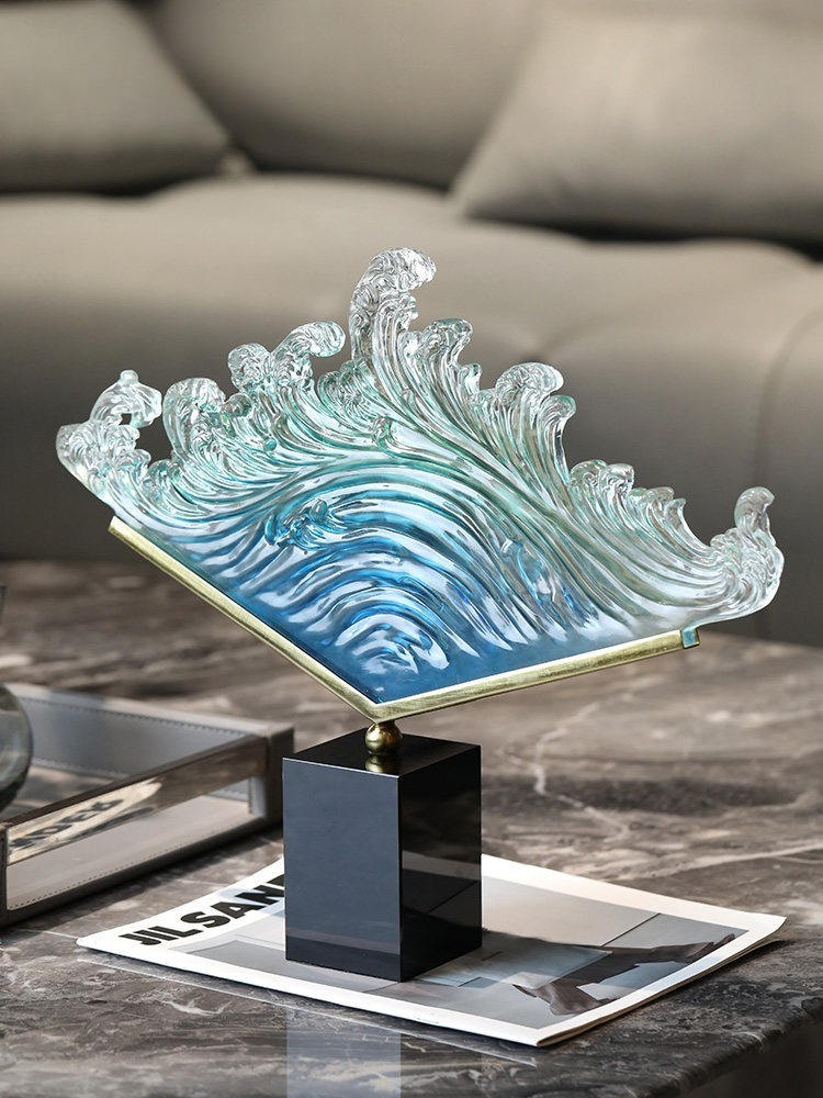 Transparent Gradient Ocean Wav - Resin Art Ocean review and price