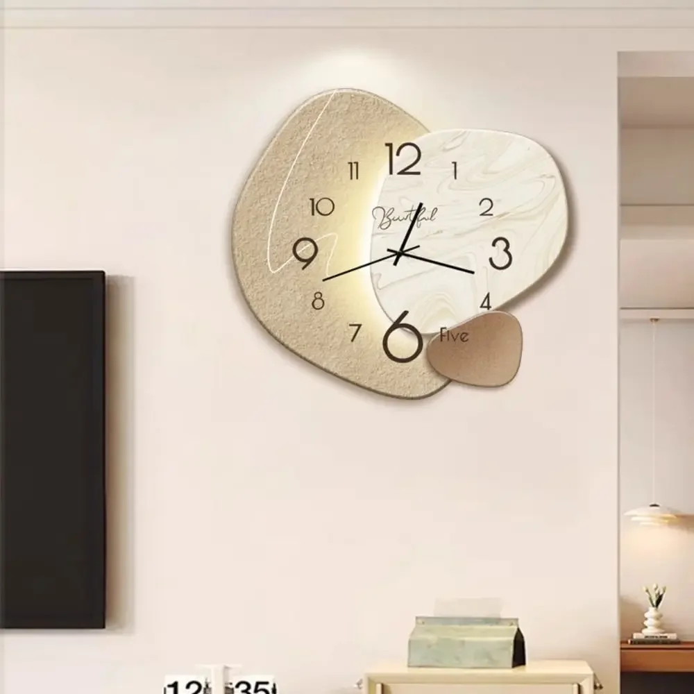 Modern Nordic Wall Painting Li - Resin Art Wall Clock review and price