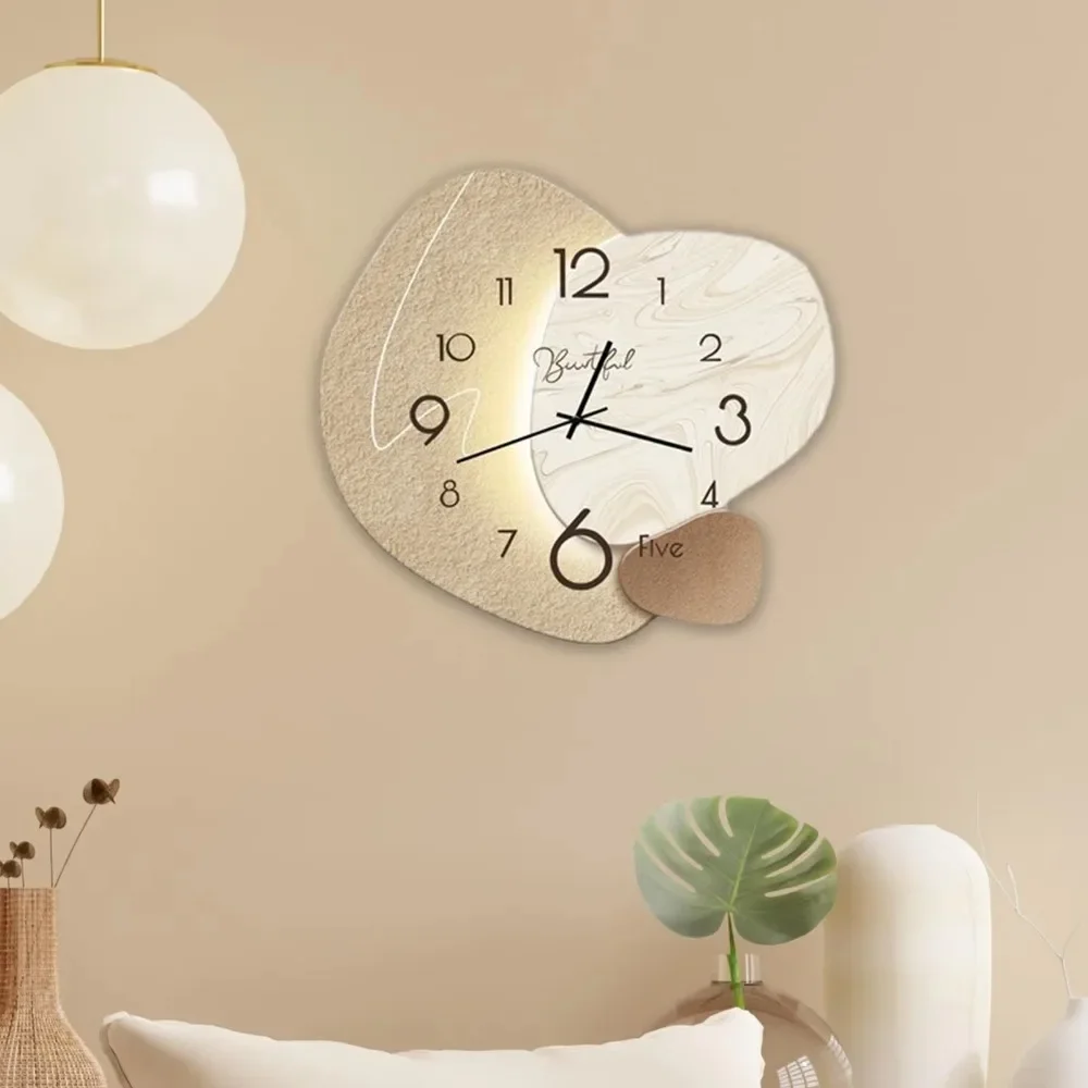 Modern Nordic Wall Painting Li - Resin Art Wall Clock review and price