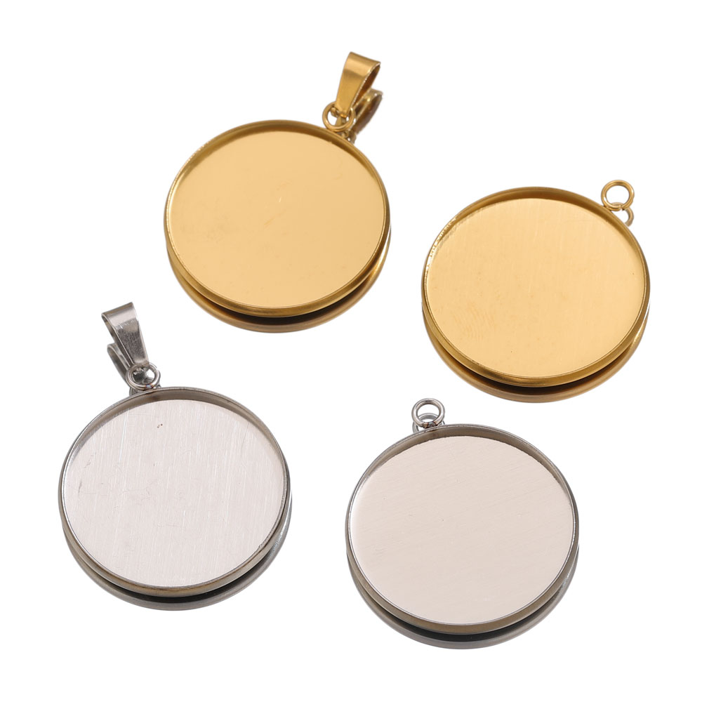 10pcs Stainless Steel Gold Pen - Resin Art Pendant review and price