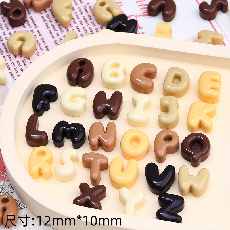 30Pcs New Cute Resin Cartoon S - Resin Art Alphabet review and price